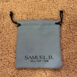 Samuel B. New York Bali Blue Jewelry Bag